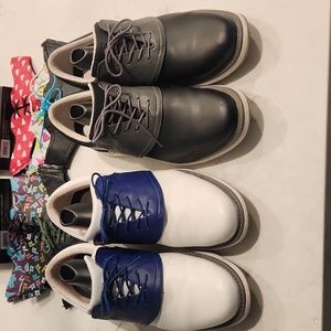 NOT FOR SALE…Jack Grace Golf Shoes and 12 extra saddles size 10